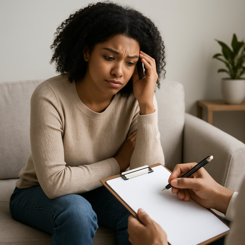 Professional individual counseling session